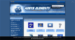 Desktop Screenshot of elementyadsys.pl