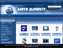 Tablet Screenshot of elementyadsys.pl